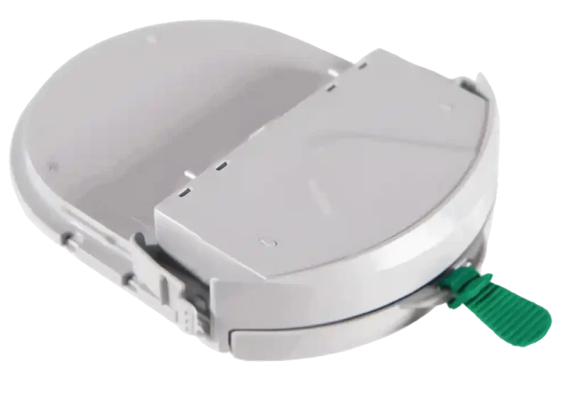 A replacement battery and pad for heartsine defibrillators
