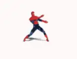 a redback spider man dancing gif