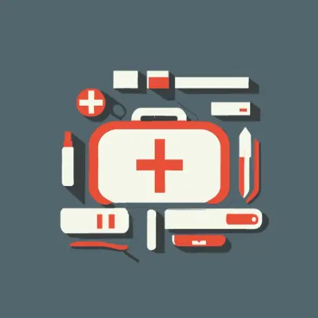 a picture of a first aid kit