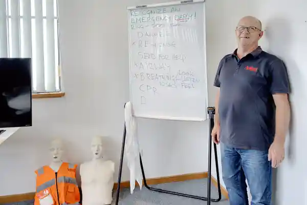 First Aid Trainer at a wollongong course