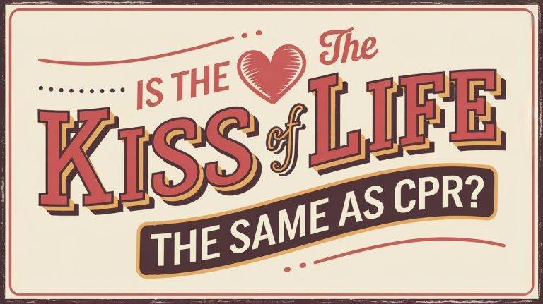 Is the Kiss of Life the Same as CPR?